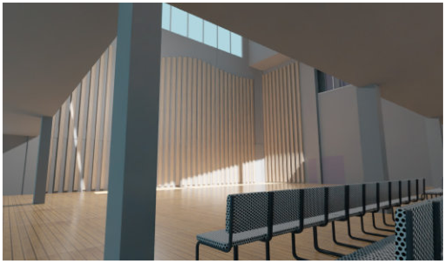 View facing atrium