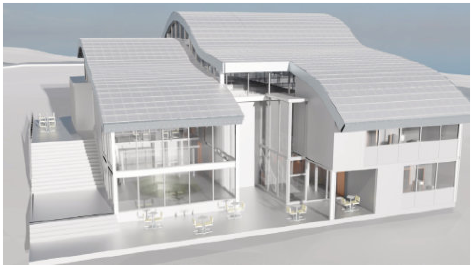 Exterior rendering