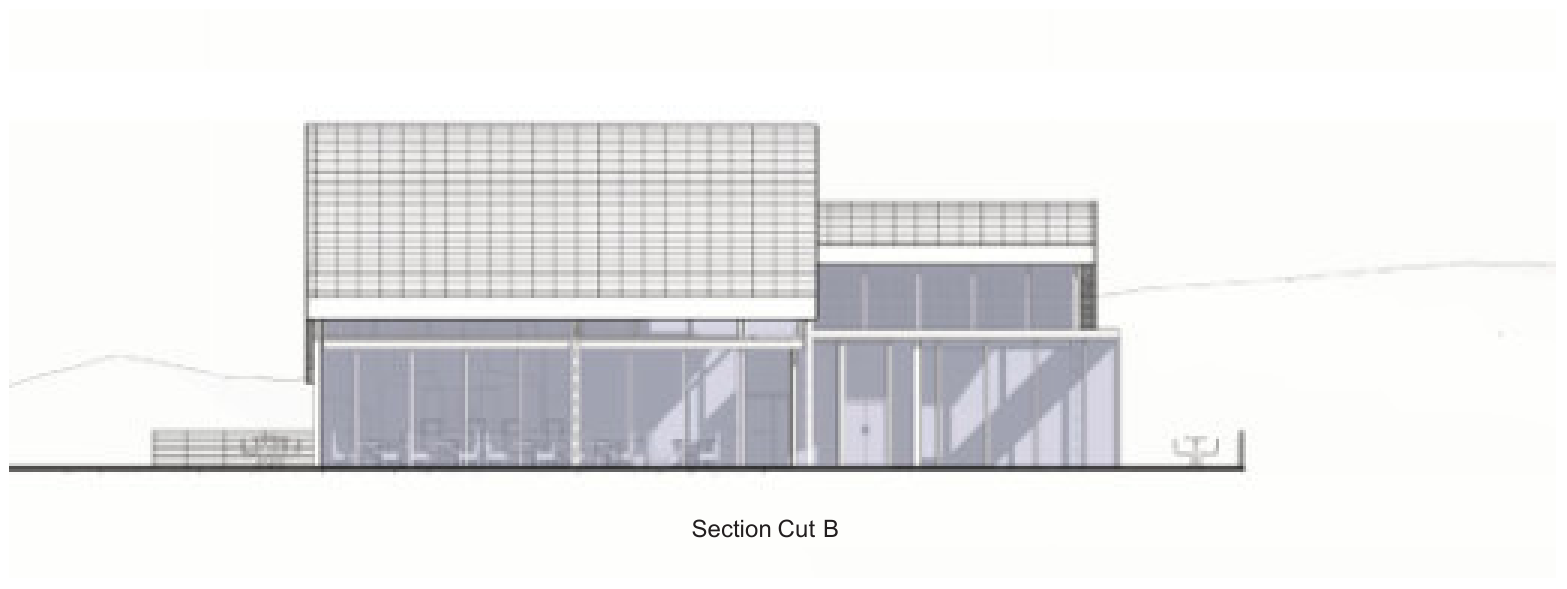 Section cut B