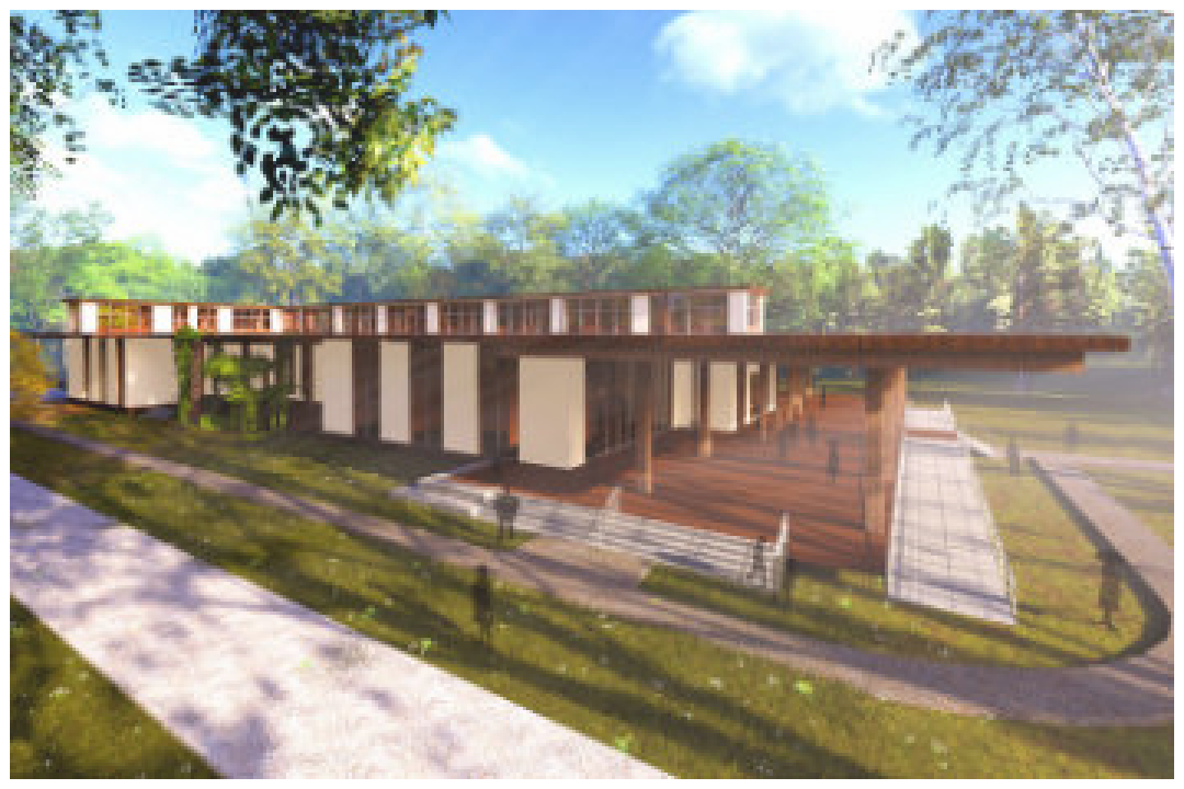 Hastings Gantt Coastal Center rendering