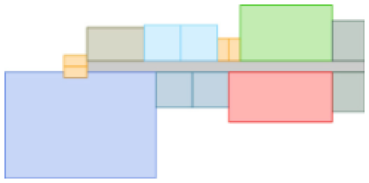First program iteration, floor plan detail