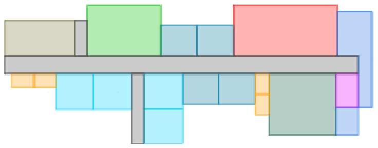 Fourth program iteration, floor plan detail