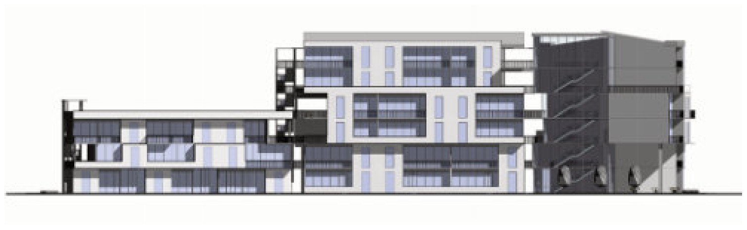 West elevation